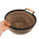 wicker basket straw storage with handles for bathroom makeup organizer 8