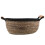 wicker basket straw storage with handles for bathroom makeup organizer 1