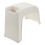1pc plastic foot support pedicure tool small footstool white 6