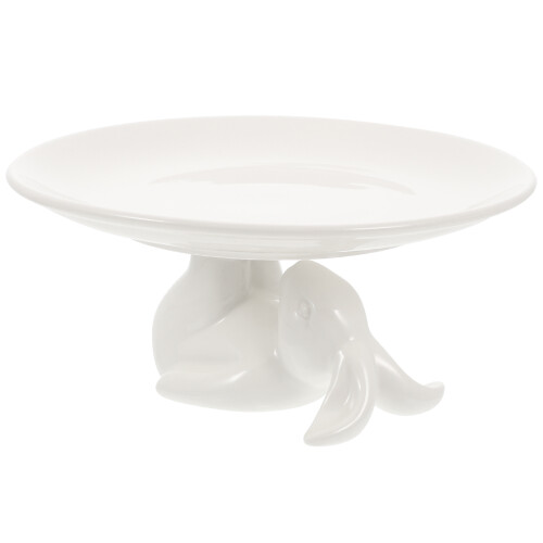 easter cake stand set ceramic bunny tray cupcake holder 2