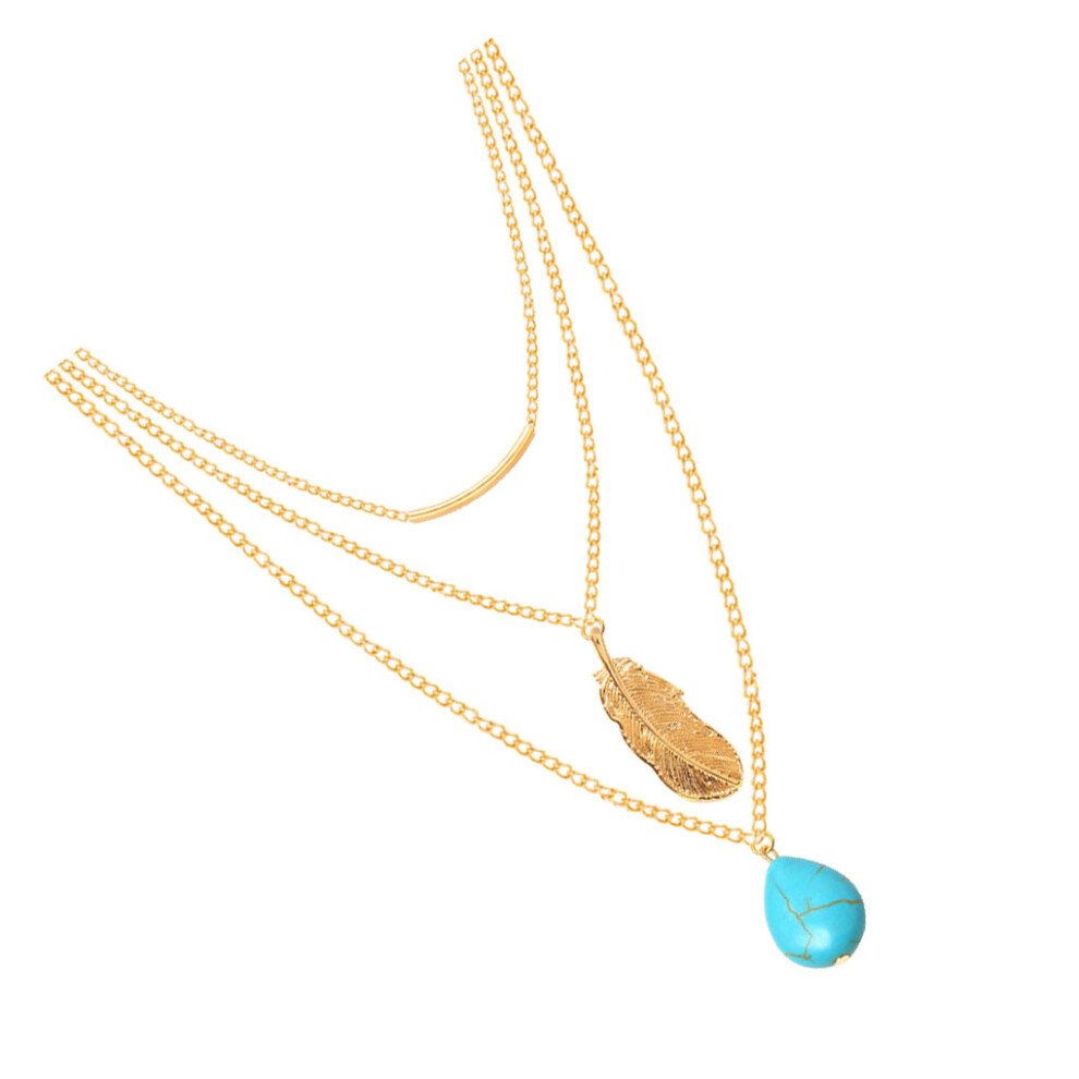 (Type 1) Alloy Necklace Jewelry Pendant Fashion Decor Accessory Stone Necklaces-image-OPC-PKM5G9R-NEW