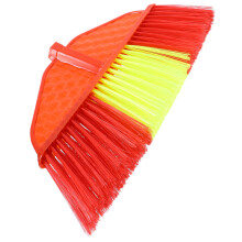 push broom for indoor outdoor cleaning on concrete wood tile floors