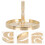 3pcs brass incense press mold with cloud pattern for diy shaping 10