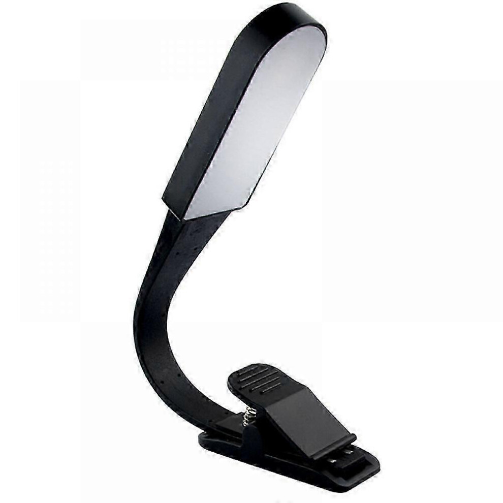 Touch Clip Bedside Lamp, Versatile Lighting, Easy To Carry, Battery Powered, Ideal For Reading, Relaxing And Sleeping (Black) Black