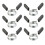 Barbell Collars 30mm Spring Clips Bar Clamp Attachments, 6PCS For Weight Lifting Training 1
