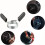 Barbell Collars 30mm Spring Clips Bar Clamp Attachments, 6PCS For Weight Lifting Training 5