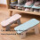 Shoe Slots Organizer 4 Pack, Double Layer Stack Shoe 50% Space-Saving Storage Shoe Rack 4