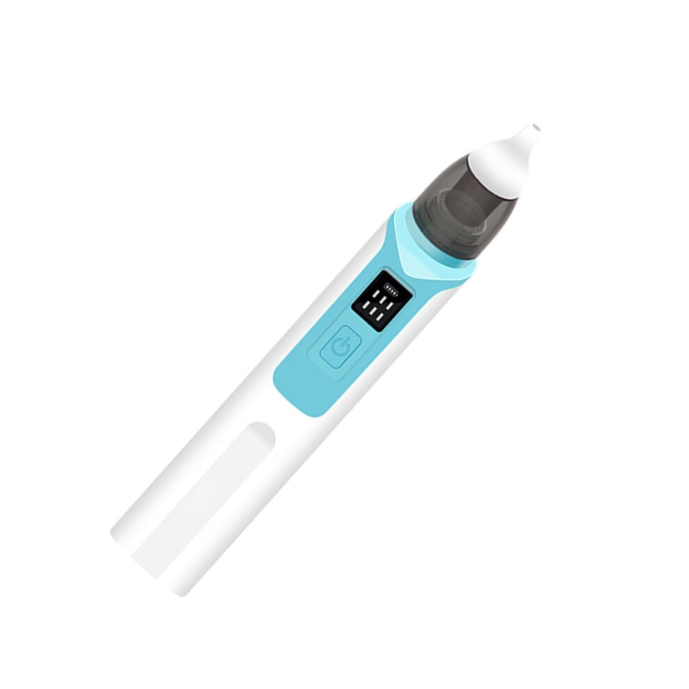 Electric Newborn Snot Remover Rechargeable Infant Nose Cleaner Variable Suction Strength Safe Material For Home Use