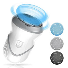 Professional Electric Feet Callus Remover,Portable Rechargeable Foot File Pedicure Tools with Vacuum Adsorption Foot Grinder 2 Speed 3 Grinding Heads,