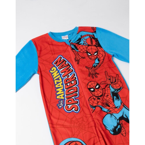Marvel (3-4 Years) Marvel Spiderman Onesie (Boys Red) 2