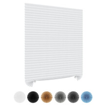 Temporary Blinds, Cordless Window Blinds, No Tools Needed, Fits Any Window Size, 60W X 150H Cm, White