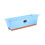 Flower Window Box Rectangular 50x19x16 Cm Vegetable Planter, Windowsill Planter With Drainage Holes, Blue 1