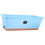 Flower Window Box Rectangular 50x19x16 Cm Vegetable Planter, Windowsill Planter With Drainage Holes, Blue 5