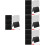 4Ensembles Petits Tableaux Effaçables Noir Pour Table 8