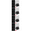 4Ensembles Petits Tableaux Effaçables Noir Pour Table 10