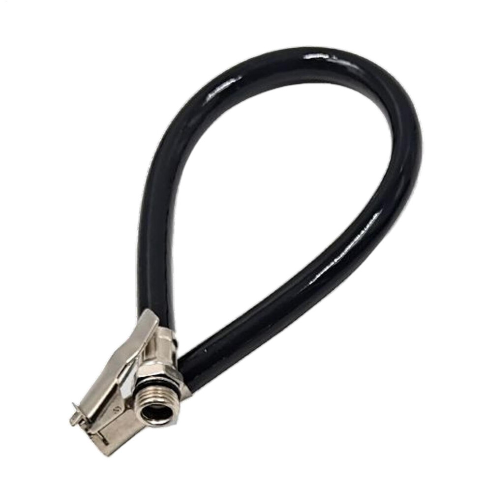 Tire Inflator Extension Hose Quick Connect Tire Valve Extension Tube Tire Chuck Hose Air Compressor Hose Vehicles Black 9354506798635
