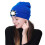 Lighted Beanie Cap Rechargeable Running Hat Ultra Bright 4 Led Waterproof Headlamp 4