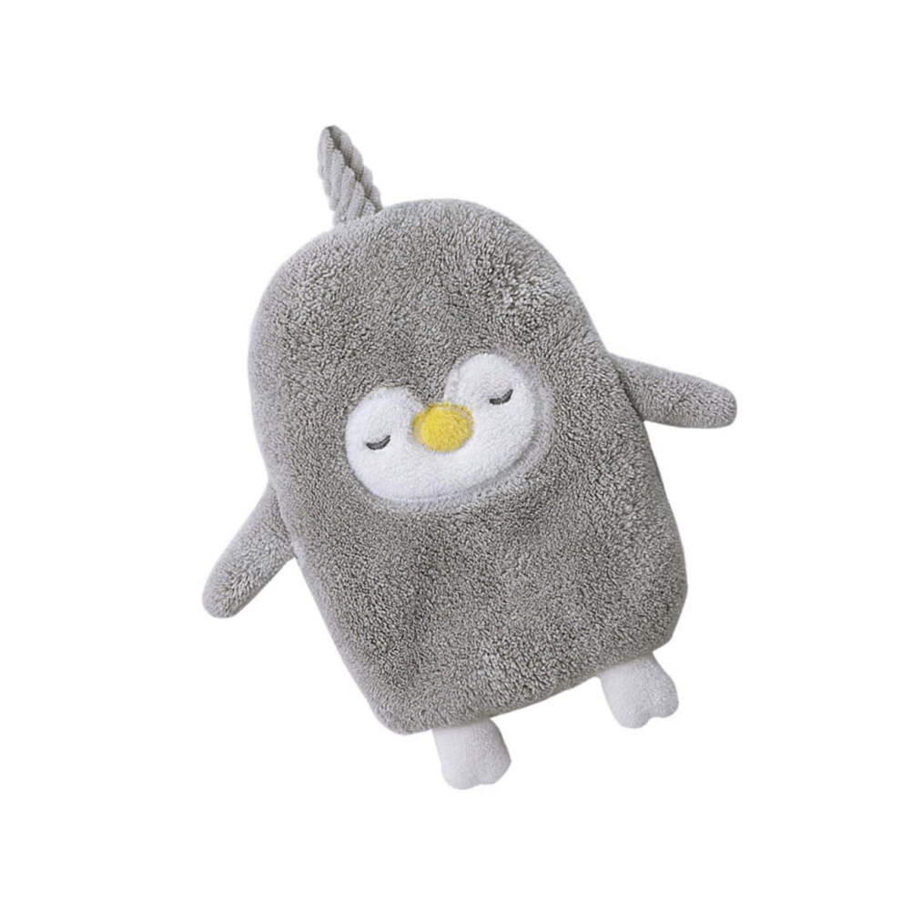 Coral Fleece Hanging Hand Towel Absorbent Washcloth For Kitchen And Bathroom Thick Microfiber Quick Dry Reusable Cloth-image-OPC-PKM6B92-NEW