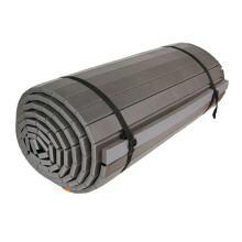 Rollout Gymnastics Mat Durable Lightweight Tumbling And Wrestling Mat With Sturdy Foam Tracks For Home Practice