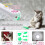 Interactive Laser Pointer ,Cat Toys for Indoor Cats Interactive,Rechargeable Cat Teaser Wand Toy 10