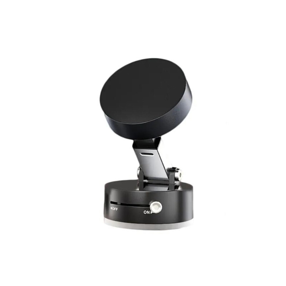 Car Foldable Magnetic Phone Holder Retractable Reusable Suction Mount Mirror/Vehicle Compatibility, Multi-Surface, Black 9354506798901