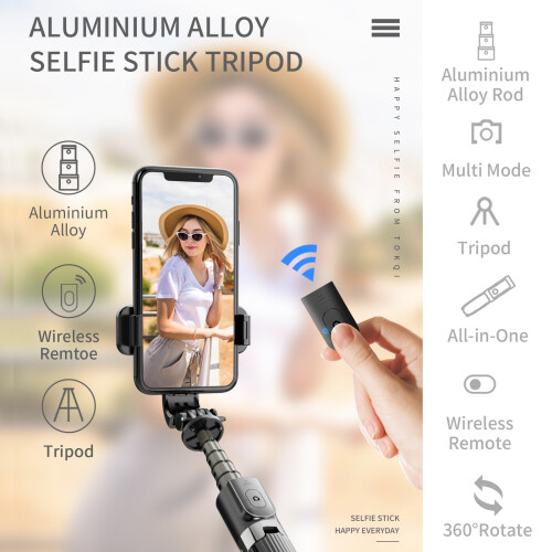 33,8 Zoll multifunktionaler Selfie-Stick, 1