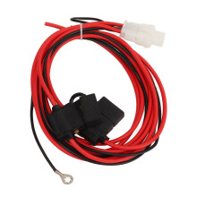 12V Universal Truck Cap Wiring Harness 5ft with Fuses for Any Vehicle