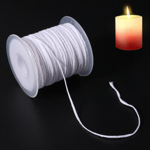 Candle Cotton Wick Roll String Pillar Candles Wax Core Wicks DIY 2
