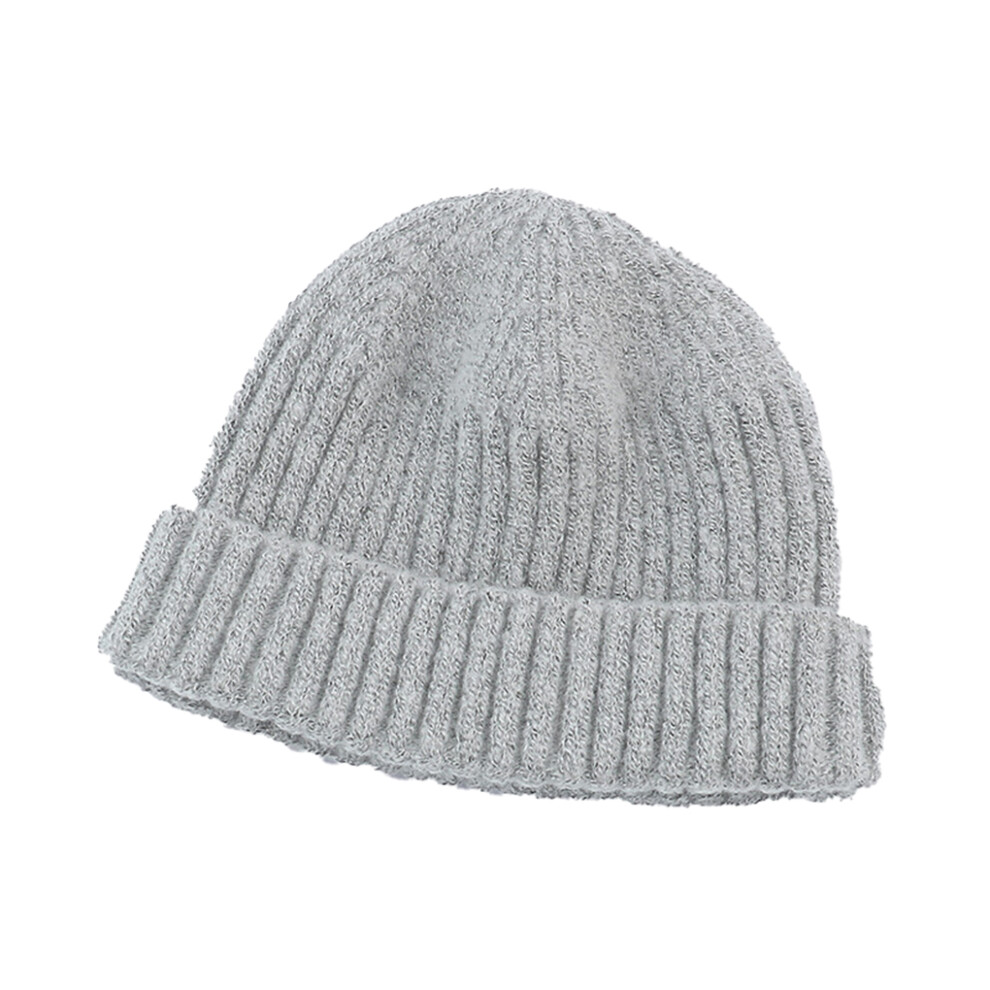 (light gray) Caps Autumn Knitted Beanies Hats Casual Elastic Hip Hop Clothing-image-OPC-PKM6NQP-NEW