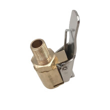 Car Tire Air Chuck with Clip Inflatable Pump Compressor Valve Adapter