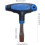 Wide Flat Head Screwdriver, Ergonomic Pocket-Sized T-Handle, Multi-Bit Nut Driver For Quick Release 4