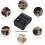 Receipt Printer ESC/POS USB POS Printer For Android iOS Windows Compatible Mobile Printer Black One Size 5