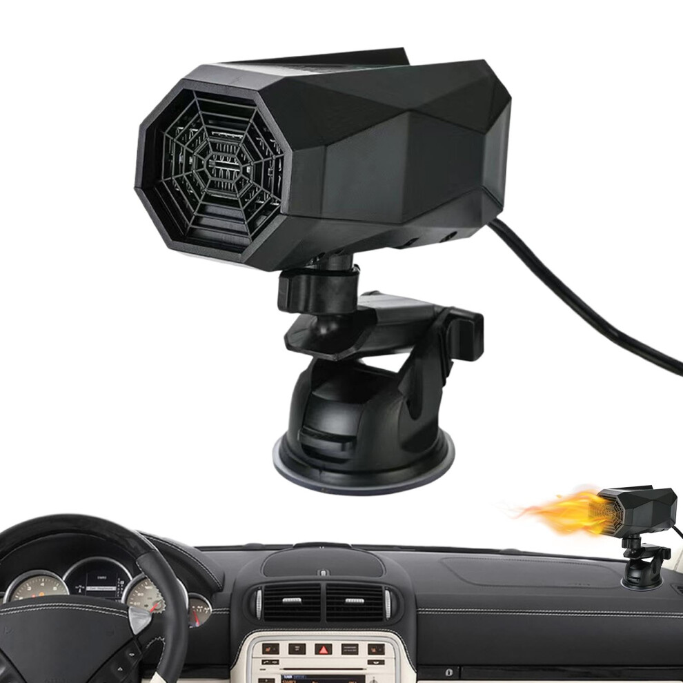 Car Defroster Windscreen Heater For Vehicles, Portable Adjustable Windscreen Defogger With Heating And Cooling Fan 9354506799465
