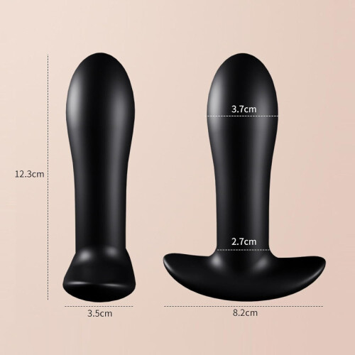 Vibrator Remote-Controlled Egg-Shaped Anal Plug For Men - Prostate Massage, Wireless Anal Dildo, Big Butt Plug 1