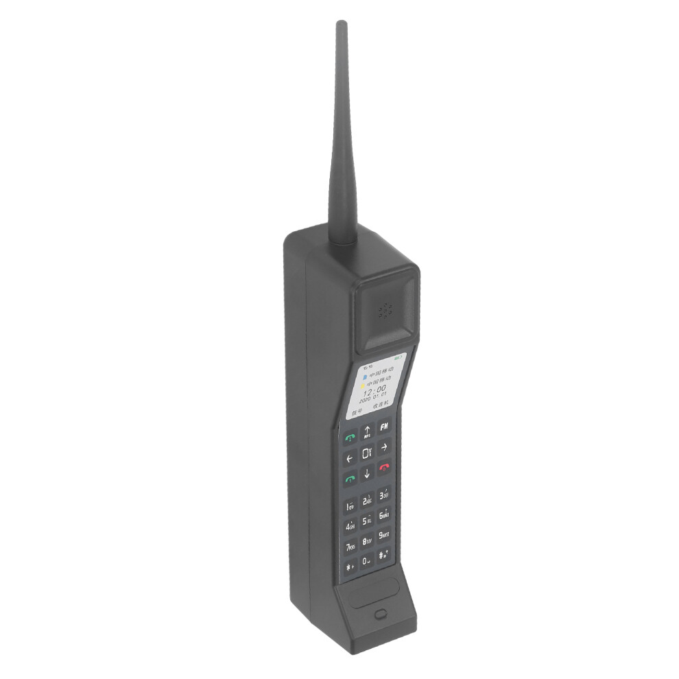 Nostalgic 90S Brick Cell Phone Model - Realistic Replica Black 9491351055190