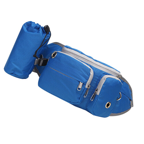 Bauchtasche für Hunde, groß, multifunktional, für 2
