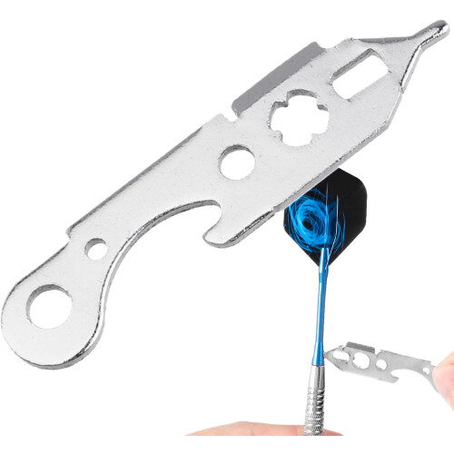 Loading and Unloading Tools Stainless Steel Extractor Remover Dart Point Cleaner For Professional Dart Players Silver 1