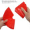 15 Pcs Cone Marker Discs, Multipurpose Training Space Obstacle Marker Cones for Soccer 3