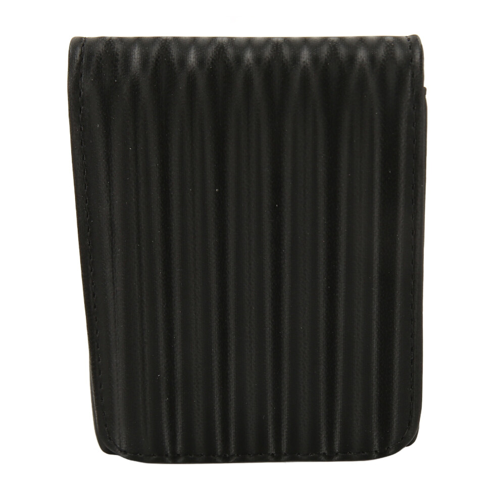 Portable PU Leather Makeup Lipstick Case with Mirror, Large Capacity