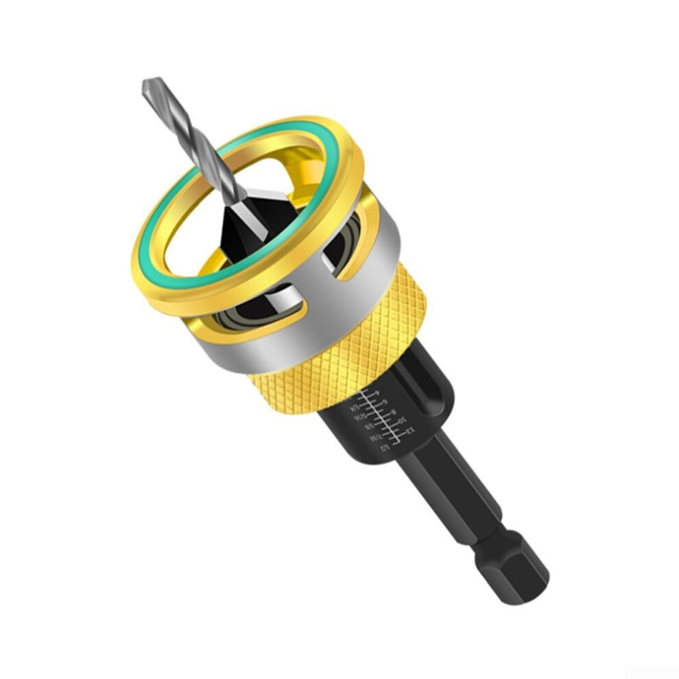 Adjustable Depth Drill Bit With Four Blades For Woodworking Applications (2.8 X 10Mm) 9016109950161