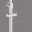 Sliding Shower Head Holder for Rail-18 X 30mm-rectangular, Square Replaceable Handheld Shower Holder 19