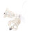 2Pcs Clear Bell Shaped Acrylic Decorative Ornaments for Xmas Tree 1