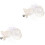 2Pcs Clear Bell Shaped Acrylic Decorative Ornaments for Xmas Tree 5