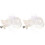 2Pcs Clear Bell Shaped Acrylic Decorative Ornaments for Xmas Tree 4