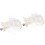 2Pcs Clear Bell Shaped Acrylic Decorative Ornaments for Xmas Tree 6