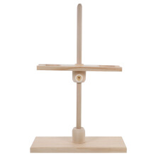 Holz Trichterhalter Verstellbar Beige Für Labor- & Öltrichter
