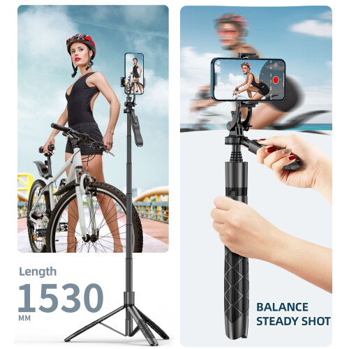 60-Zoll-Multifunktions-Selfie-Stick, Tischstativ 1