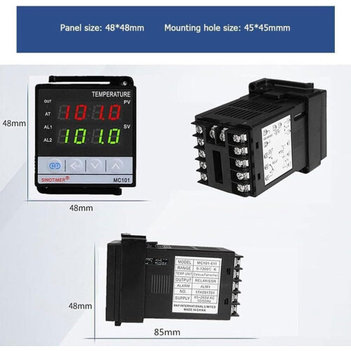 MC101 PID Temperature Control Unit Industrial Grade Enhanced Functionality For Diverse Applications Specifications 1