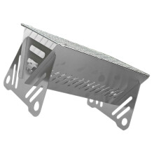 wear-resistant portable folding grill for camping and barbecue