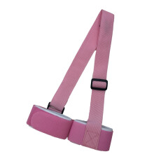 Shoulder Ski Carrier Nylon Ski Straps Adjustable For Easy Carrying - Pink Comfortable Ski Sling For Skiing